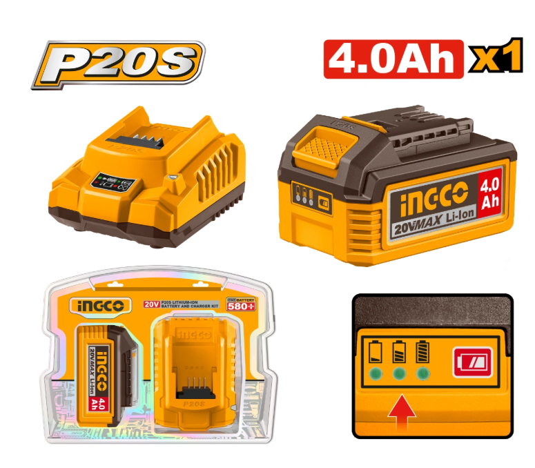 Lithium-Ion battery and charger kit FBCPK1012