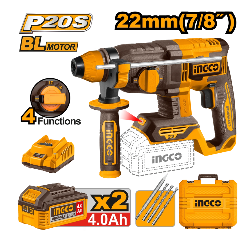 Cordless rotary hammer CRHLI212282